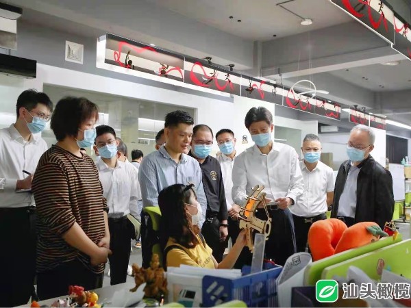 市委書記帶隊實地考察91免费视频APP玩具設計公司